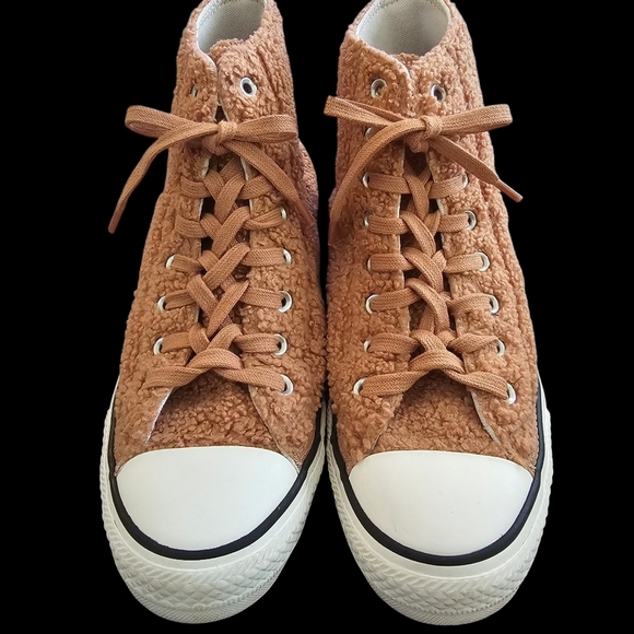 Converse All Star High 'Cozy Club - Ginger Rose' 170016C Unisex - Picture 3 of 9